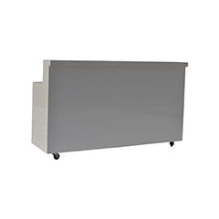 Reception Counter - Type 2 - White  F-RC102-WH