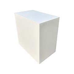 Reception Counter - Type 8 - White  F-RC108-WH