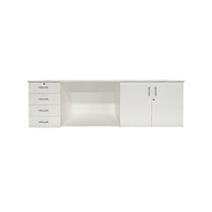 Reception Counter - Type 9 - White  F-RC109-WH