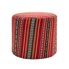 Arabic Seating - Stool - Dark Red ​F-AS450-DR