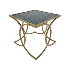 Tora Side Table - Gold ​ F-CS186-CG