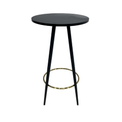 Marjan Cocktail Table - Black + Gold F-HT116-BG