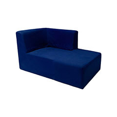 Alden Corner Sofa (L) - Dark Blue  ​F-SC177-DB